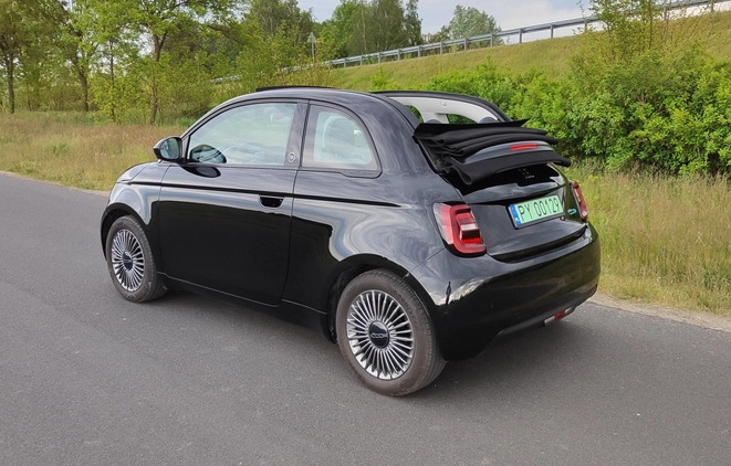 Fiat 500 cena 92000 przebieg: 6000, rok produkcji 2021 z Poznań małe 137